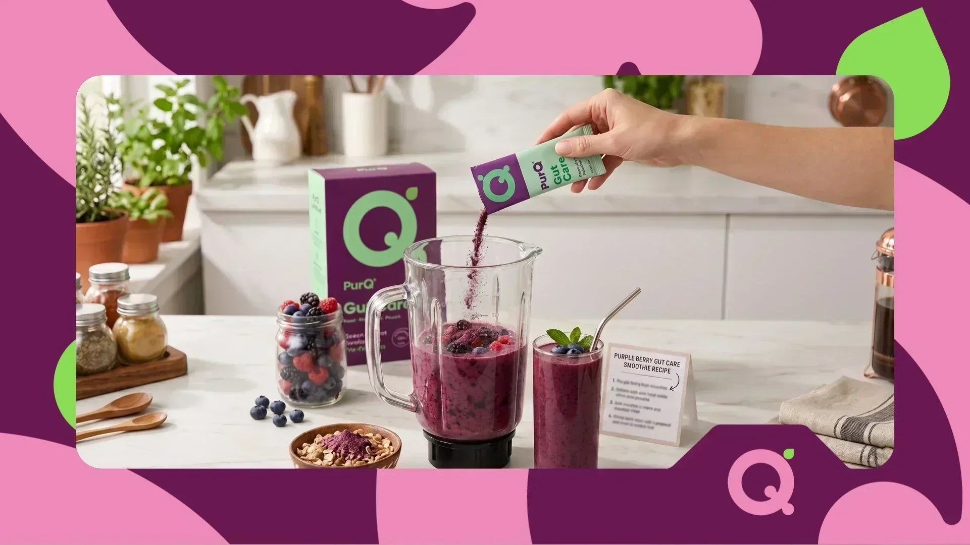 Purple Berry Smoothie Recipe