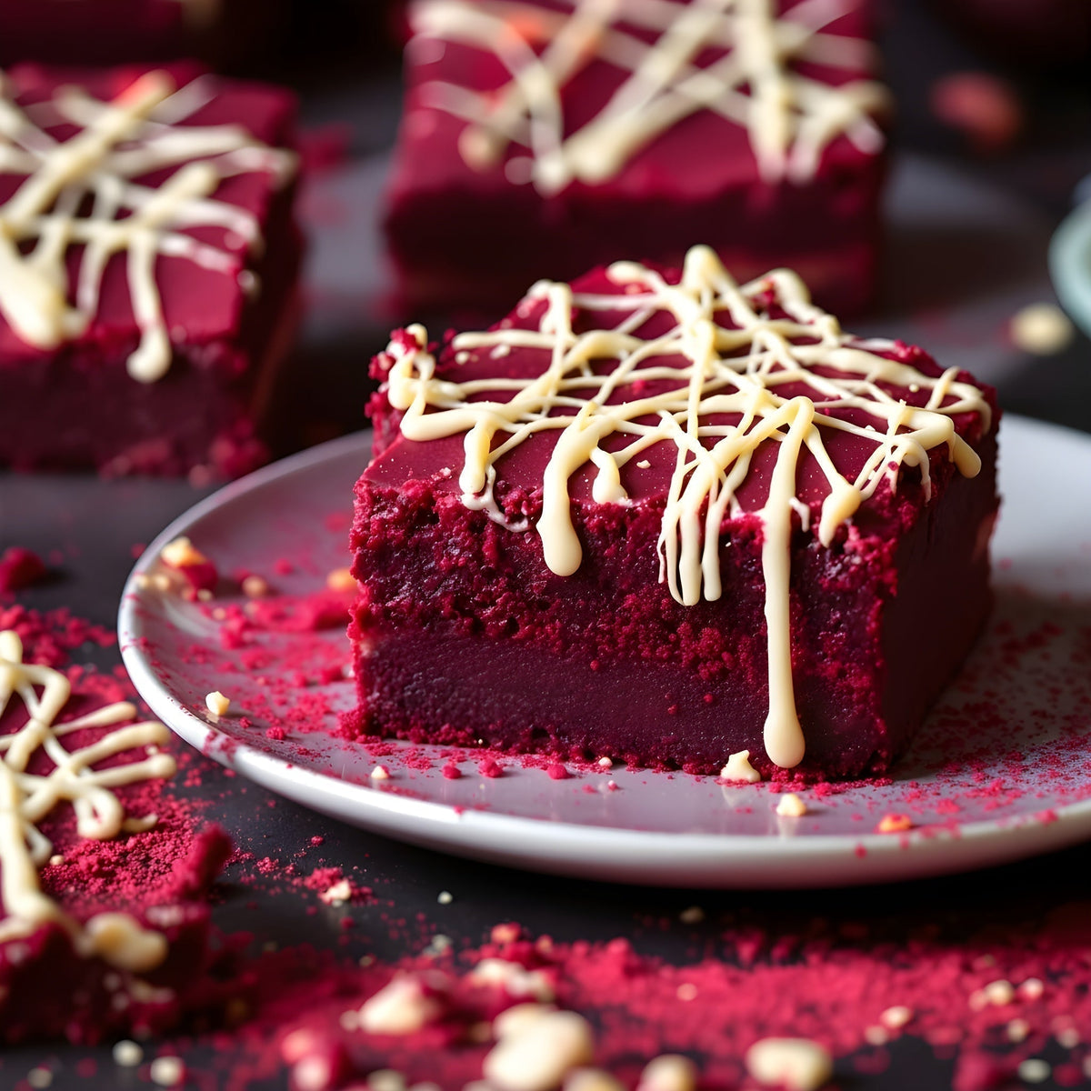 Velvet Queen Garnet Plum Slice